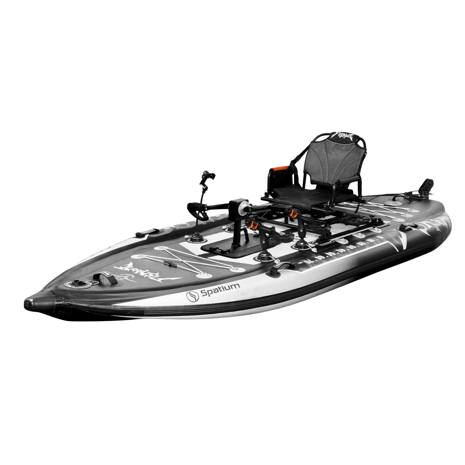 Fishing Kayak Sit On Top - Spatium Pedal Kayak Şişme Balıkçı Kayığı