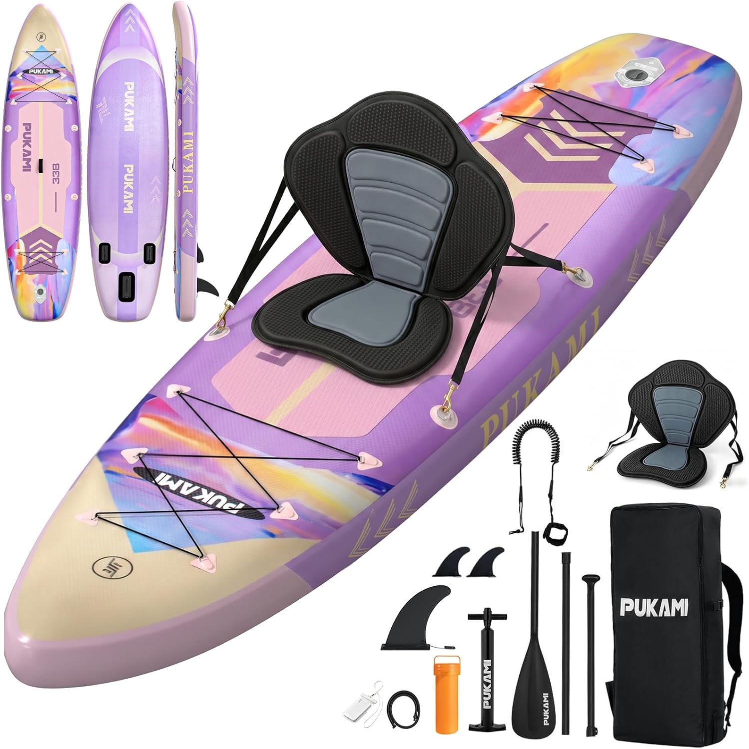 Fishing Kayak Paddle - Ekstra Geniş Şişirilebilir Stand Up Paddle