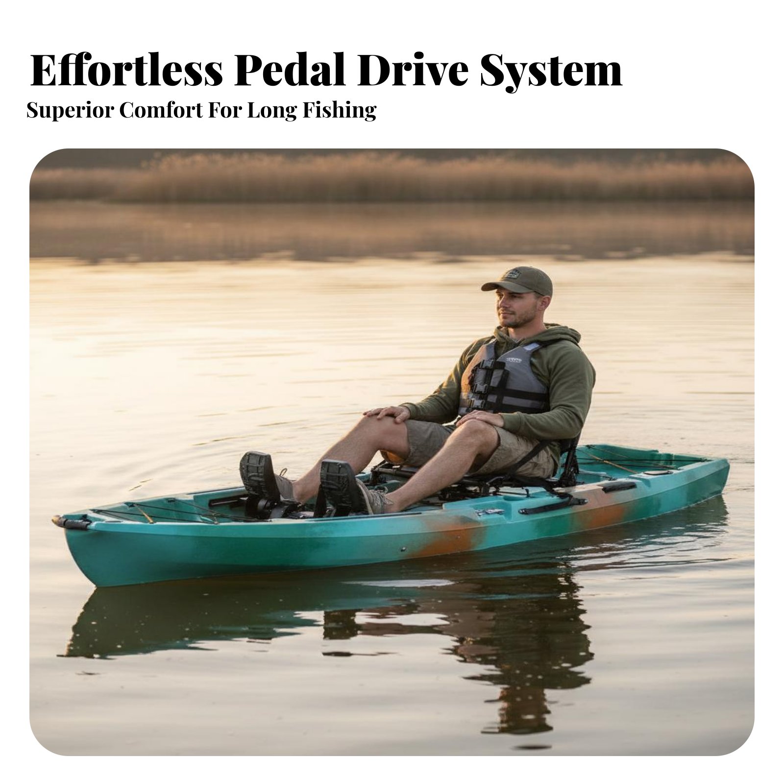 Pedal Sürüşlü Balıkçı Teknesi  - Fishing Kayak Sit On Top incelemesi ve fiyatı