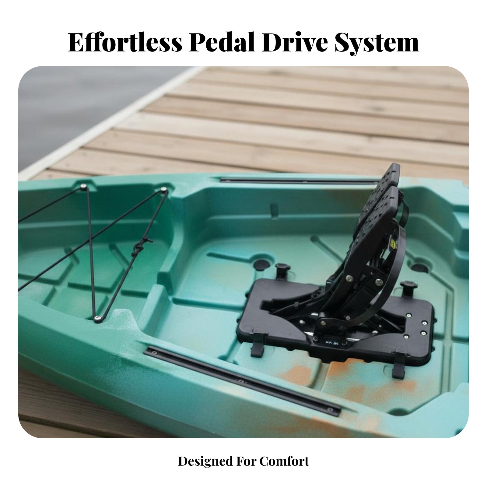 Pedal Sürüşlü Balıkçı Teknesi  - Fishing Kayak Sit On Top incelemesi ve fiyatı